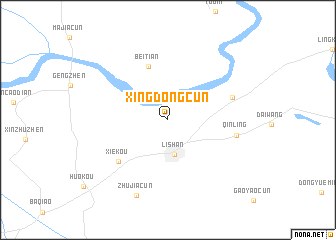 map of Xingdongcun