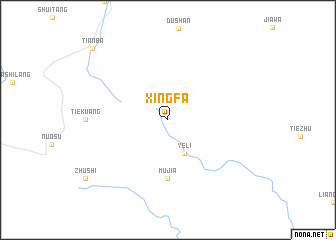 map of Xingfa
