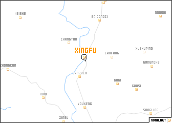 map of Xingfu