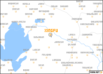 map of Xingfu