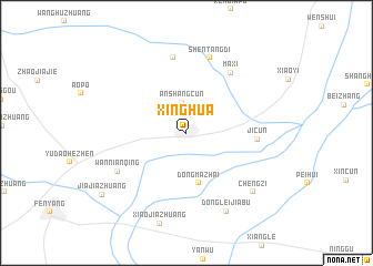 map of Xinghua