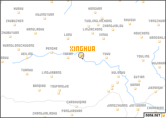 map of Xinghua