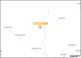 map of Xingjiaba