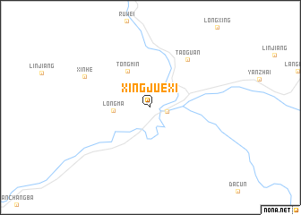 map of Xingjuexi