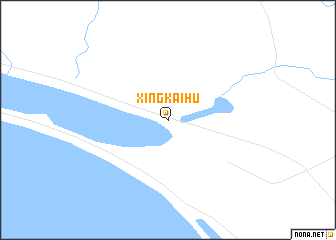 map of Xingkaihu