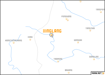 map of Xinglang
