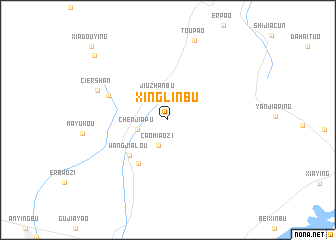 map of Xinglinbu