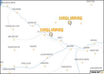 map of Xinglinping