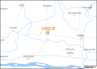 map of Xinglin