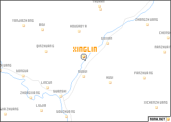 map of Xinglin