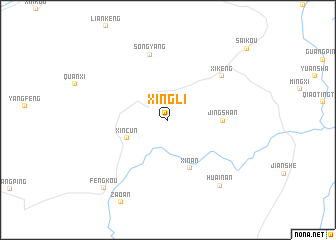 map of Xingli