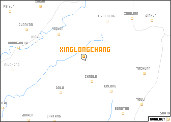 map of Xinglongchang