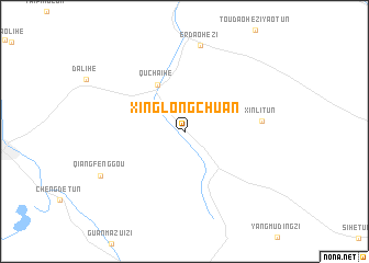 map of Xinglongchuan