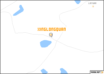 map of Xinglongquan