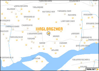 map of Xinglongzhen