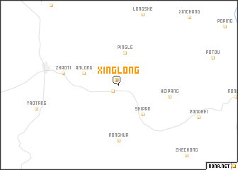 map of Xinglong