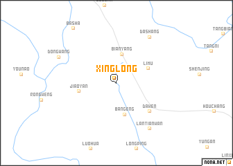 map of Xinglong