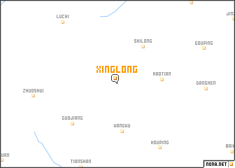 map of Xinglong