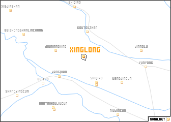 map of Xinglong