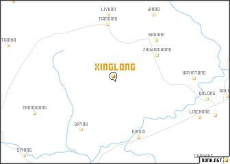 map of Xinglong