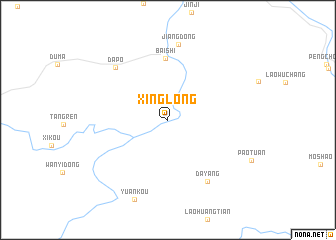 map of Xinglong