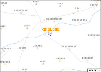 map of Xinglong