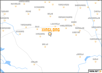 map of Xinglong