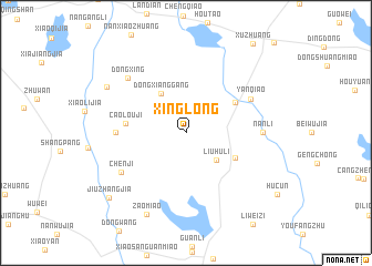 map of Xinglong