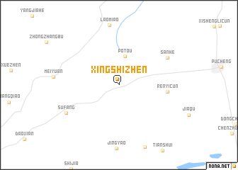 map of Xingshizhen