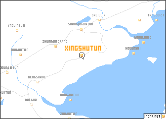 map of Xingshutun