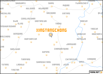 map of Xingtangchong