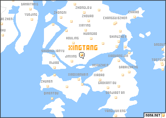 map of Xingtang