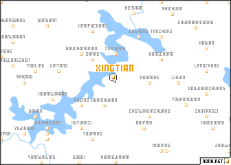 map of Xingtian