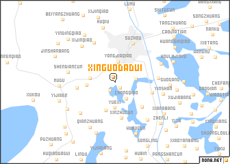 map of Xinguodadui