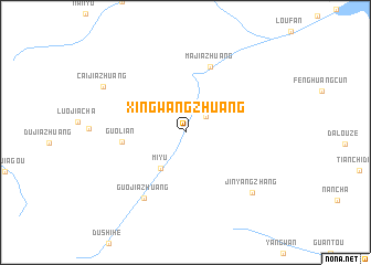map of Xingwangzhuang