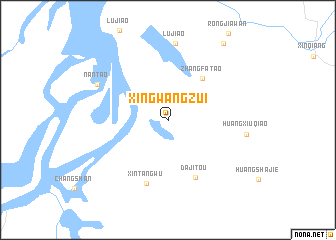 map of Xingwangzui