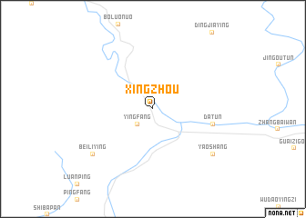 map of Xingzhou