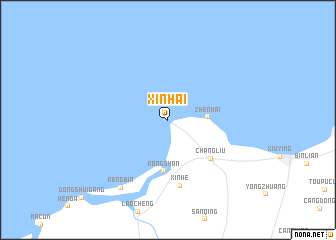 map of Xinhai