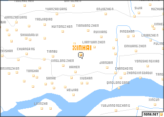 map of Xinhai
