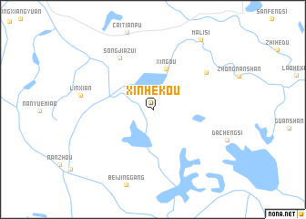 map of Xinhekou