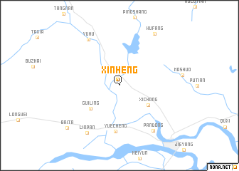 map of Xinheng