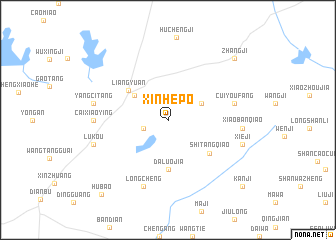 map of Xinhepo