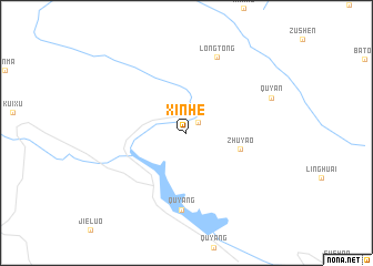 map of Xinhe
