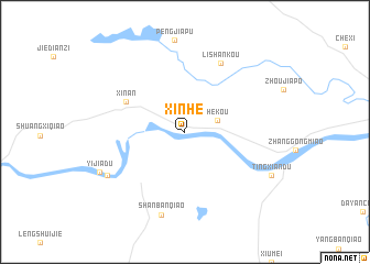 map of Xinhe