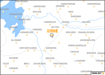 map of Xinhe