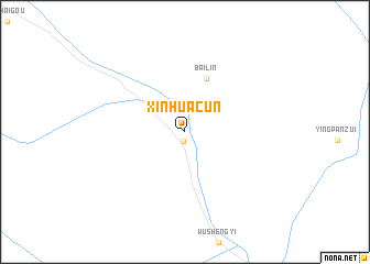 map of Xinhuacun