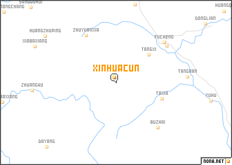 map of Xinhuacun