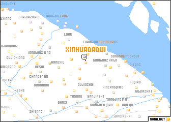 map of Xinhuadadui