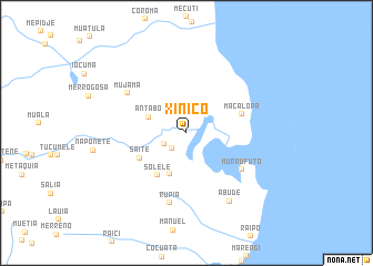 map of Xinico