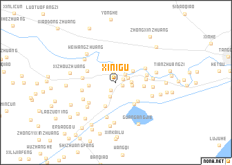 map of Xinigu